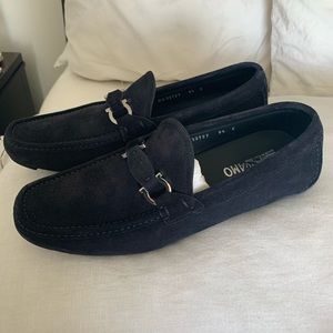Ferragamo Suede Loafers